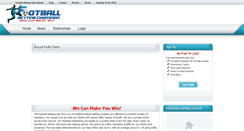 Desktop Screenshot of footballbettingchampion.com