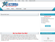 Tablet Screenshot of footballbettingchampion.com